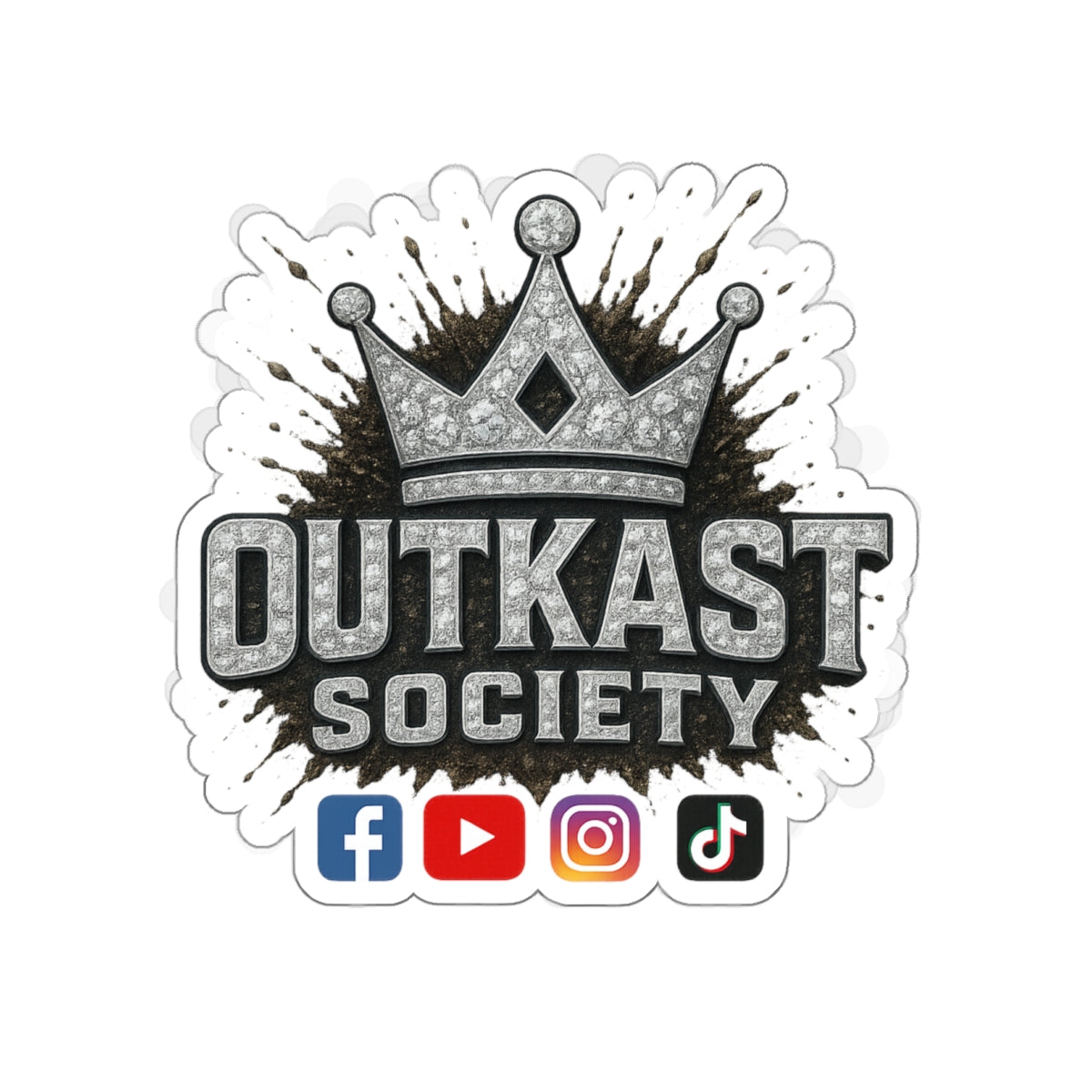 Outkast Society Die-Cut Sticker
