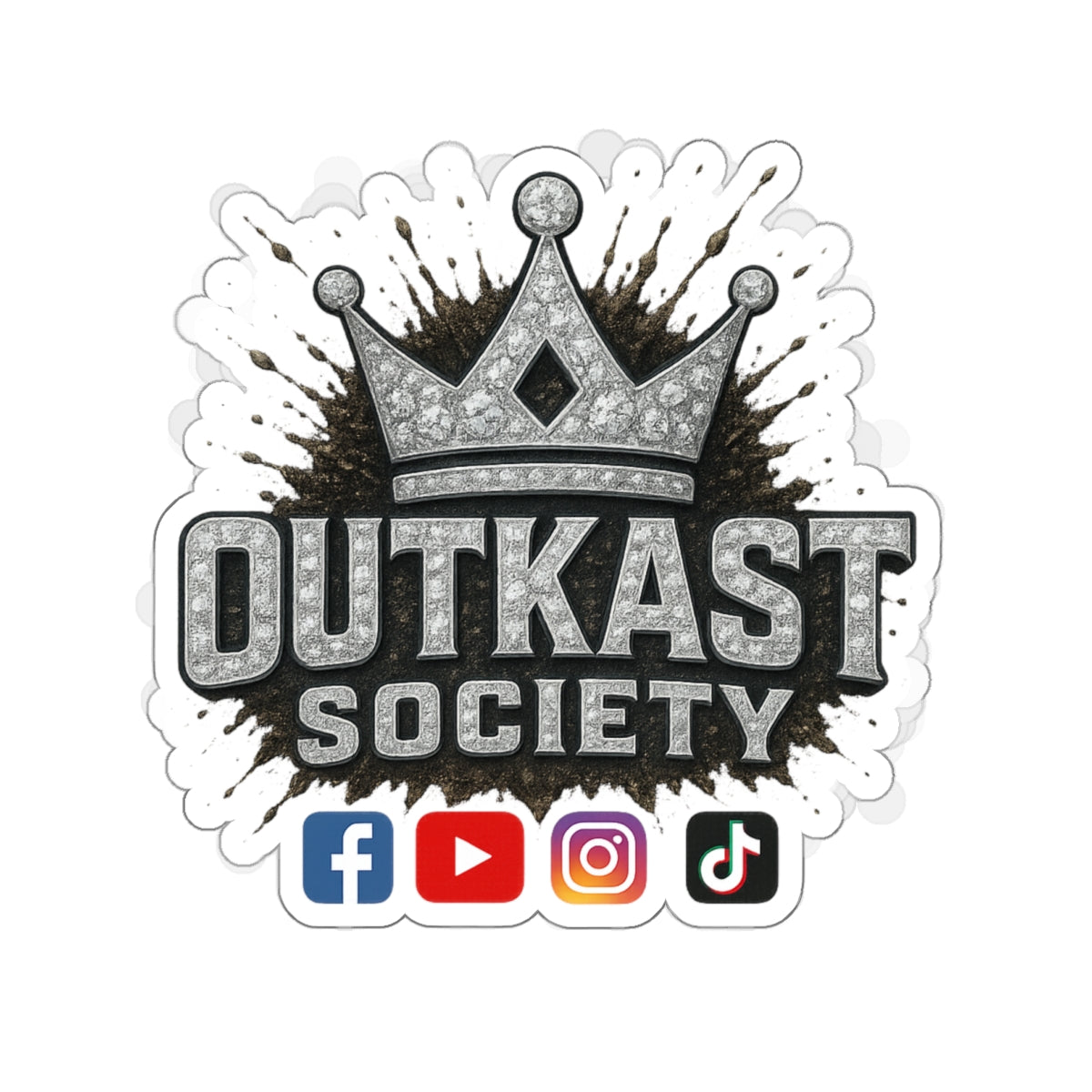 Outkast Society Die-Cut Sticker