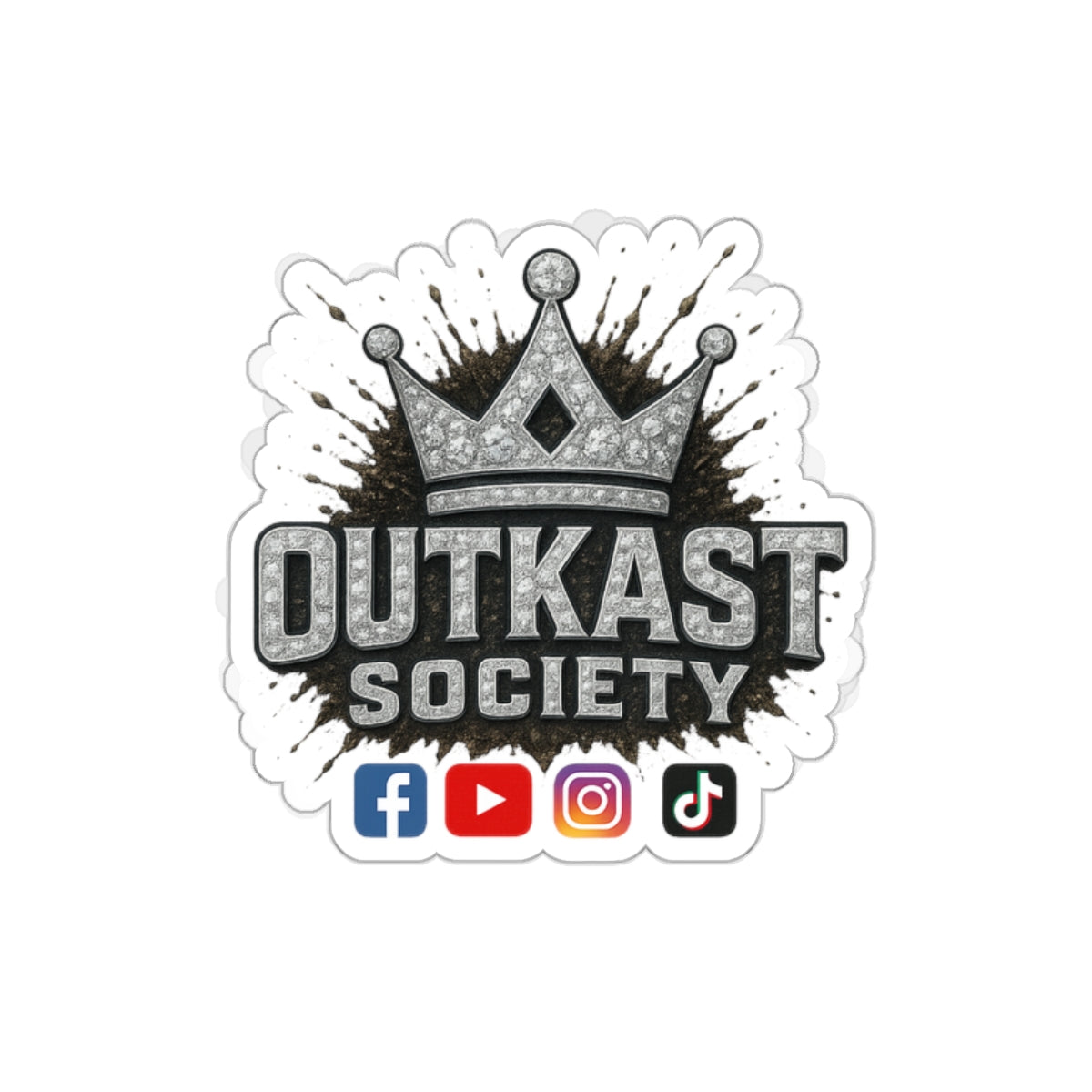 Outkast Society Die-Cut Sticker